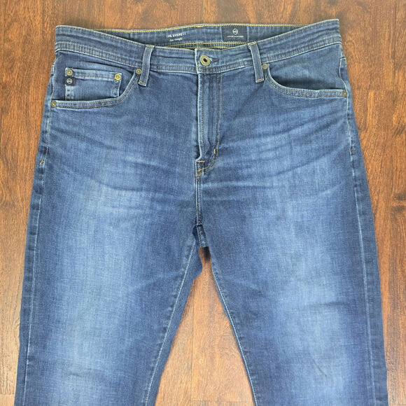 AG Jeans Men's The Everett Relaxed Straight Leg Jeans - 34x32 - Picture 4 of 11